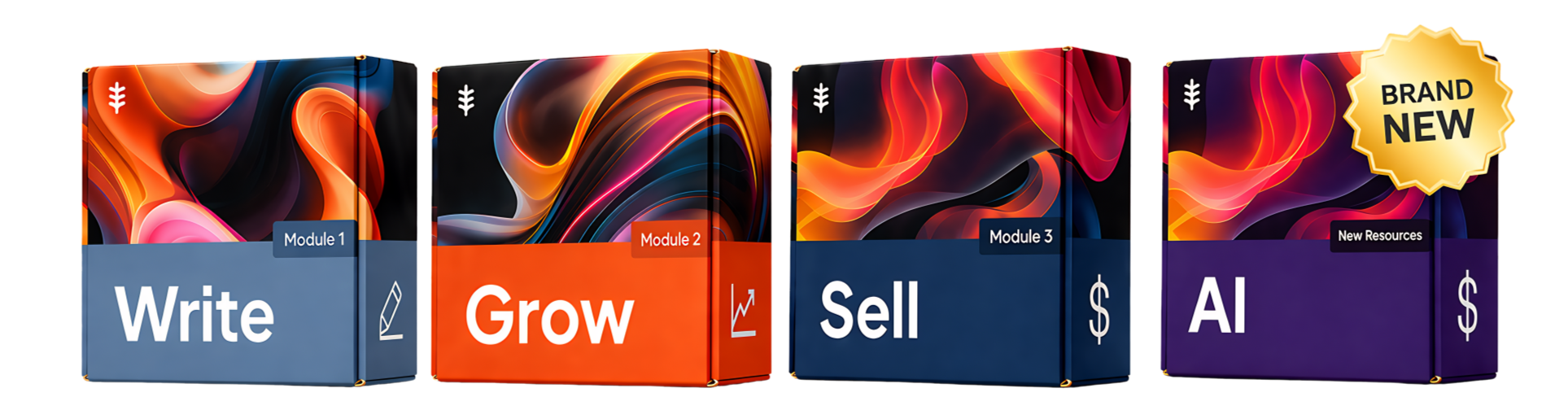 Write, Grow Sell course visual Write, Grow Sell course visual